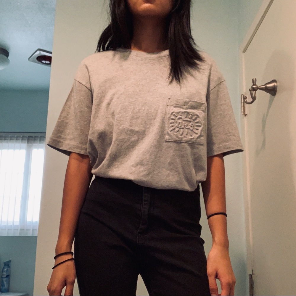 keith haring x uniqlo collab shirt